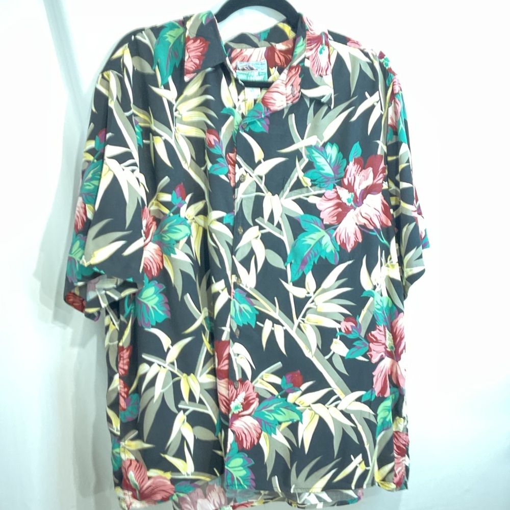 Reyn Spooner Floral Casual Button Down Shirt - Multicolor Sz XL